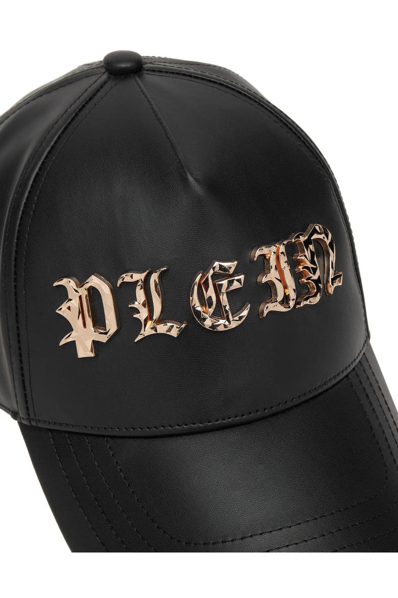 Baseball Cap Gothic Plein Unisex, Alternate, color, black/blackmatt