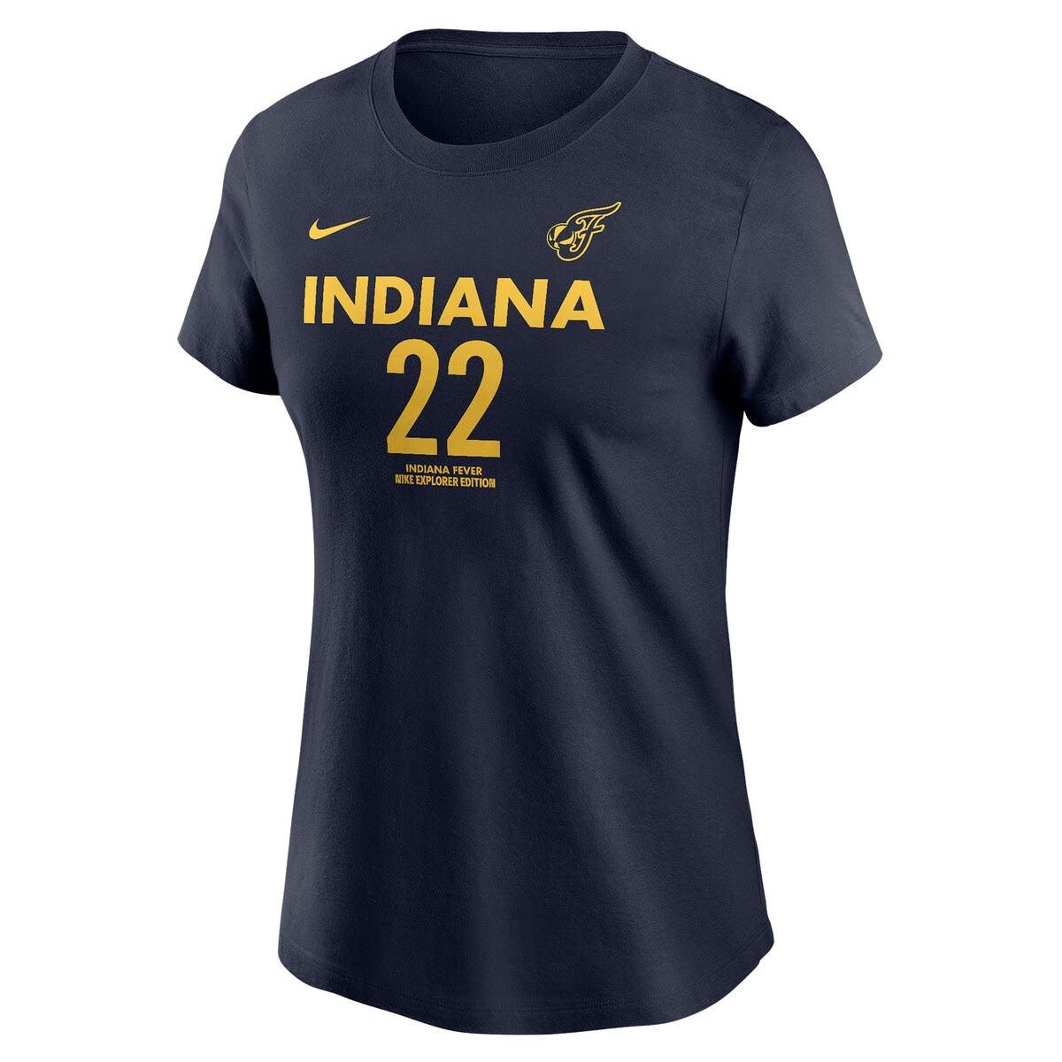 Women's Nike Caitlin Clark Navy Indiana Fever 2024 WNBA Draft Explorer Edition Player Name & Number T-Shirt - image 2