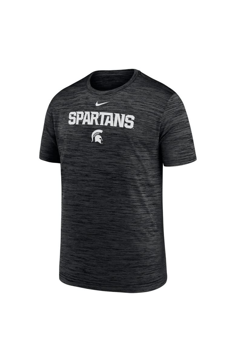 Nike Youth Nike Black Michigan State Spartans Velocity Performance T-Shirt, Alternate, color, Black