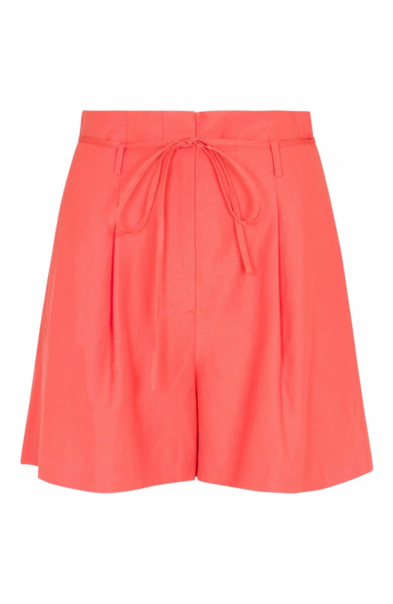 Rebecca Taylor Lena Shine Short, Alternate, color, Coral