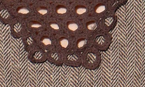 Walter Baker Sabine Mixed Media Camisole In Brown