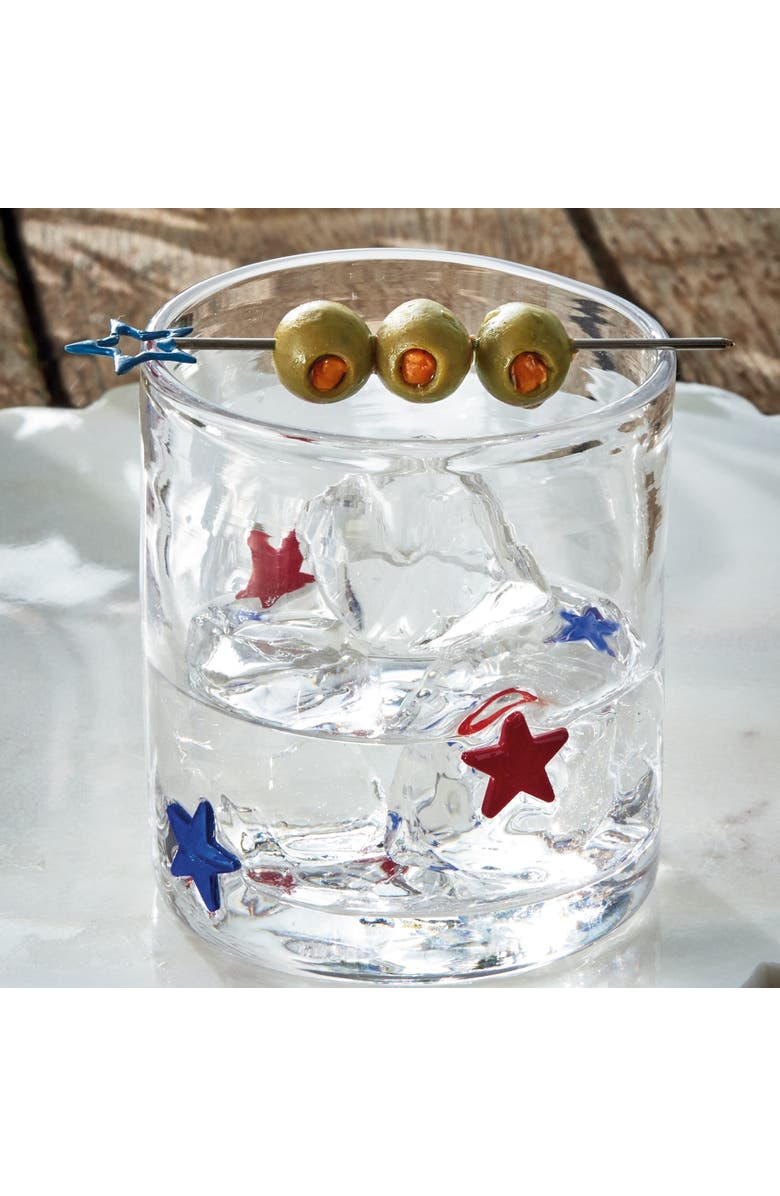 tag Star Double Old Fashioned Glass Multi Glass Summer, Alternate, color, Clear