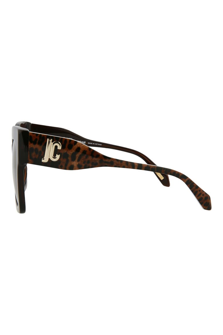 52mm Oversize Square Sunglasses, Alternate, color, BROWN BROWN BROWN