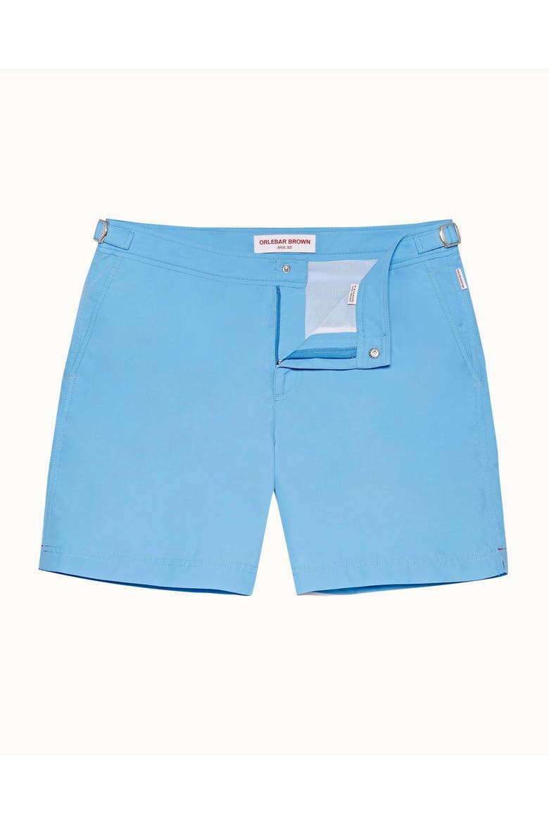 Bulldog Mid-Length Swim Shorts, Alternate, color, RIVIERA II