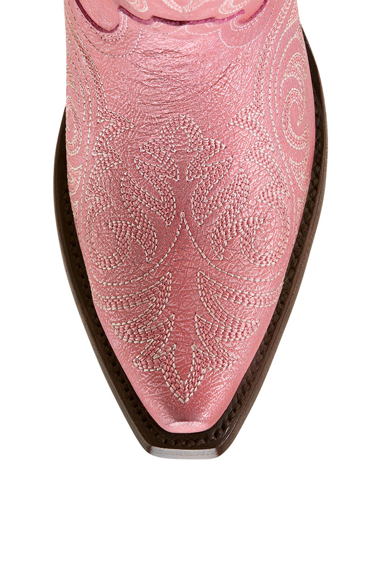 Amora Western Boot, Alternate, color, CORAL GLOW