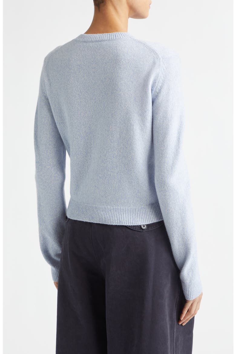 Wool & Cashmere Crop Sweater, Alternate, color, BLUE HAZE
