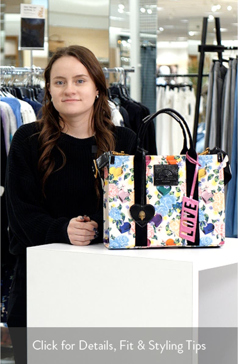 Southbank Floral Canvas Tote, sales video thumbnail