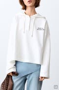MANGO TEEN Message Graphic Cotton Hoodie