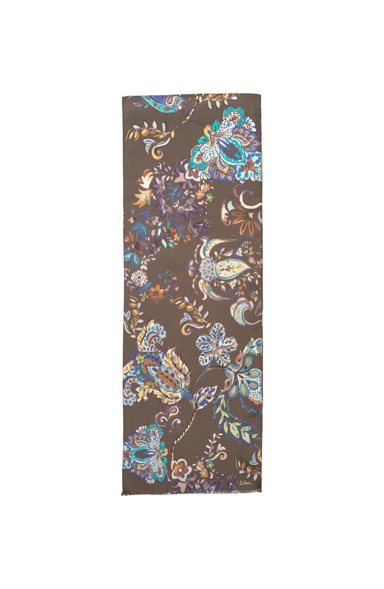 Echo Dreamy Paisley Oblong, Main, color, Olive