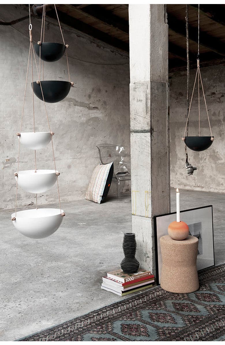 OYOY Pif Paf Puf Hanging Storage - 1 Bowl, Alternate, color, Dark Grey