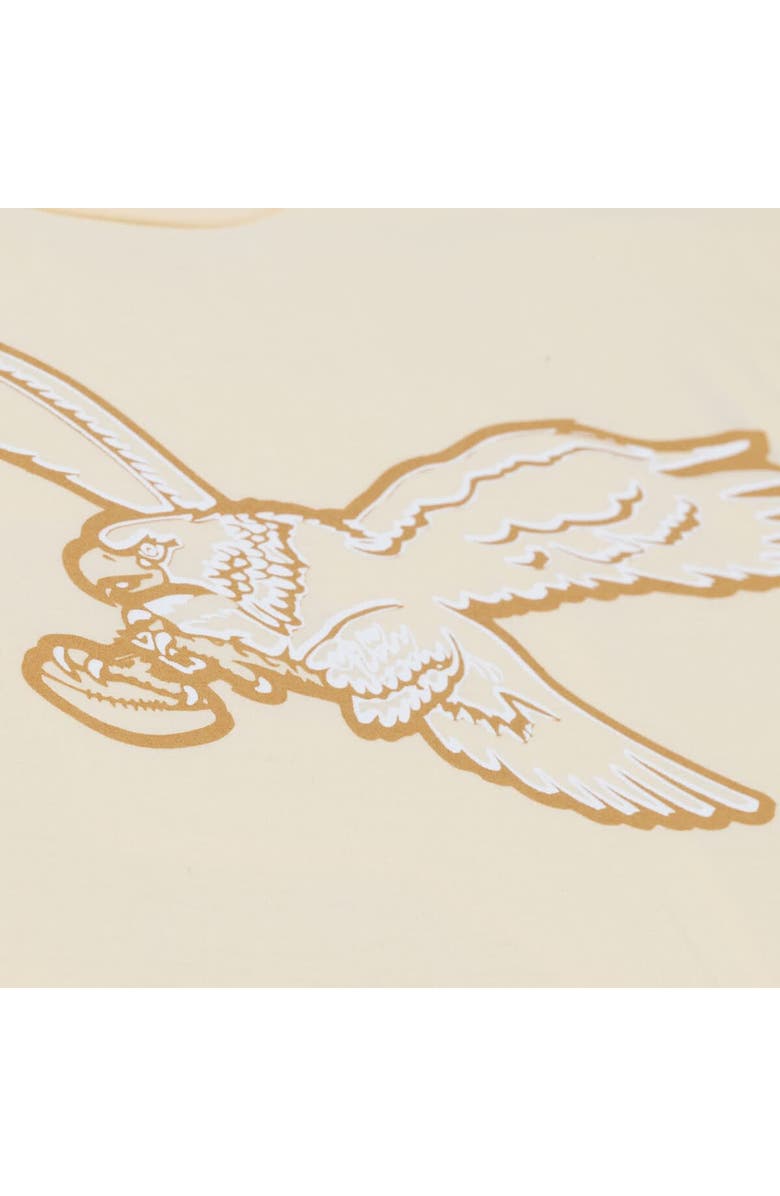 Mitchell & Ness Men's Mitchell & Ness Randall Cunningham Cream Philadelphia Eagles Sandman Name & Number T-Shirt, Alternate, color, Cream