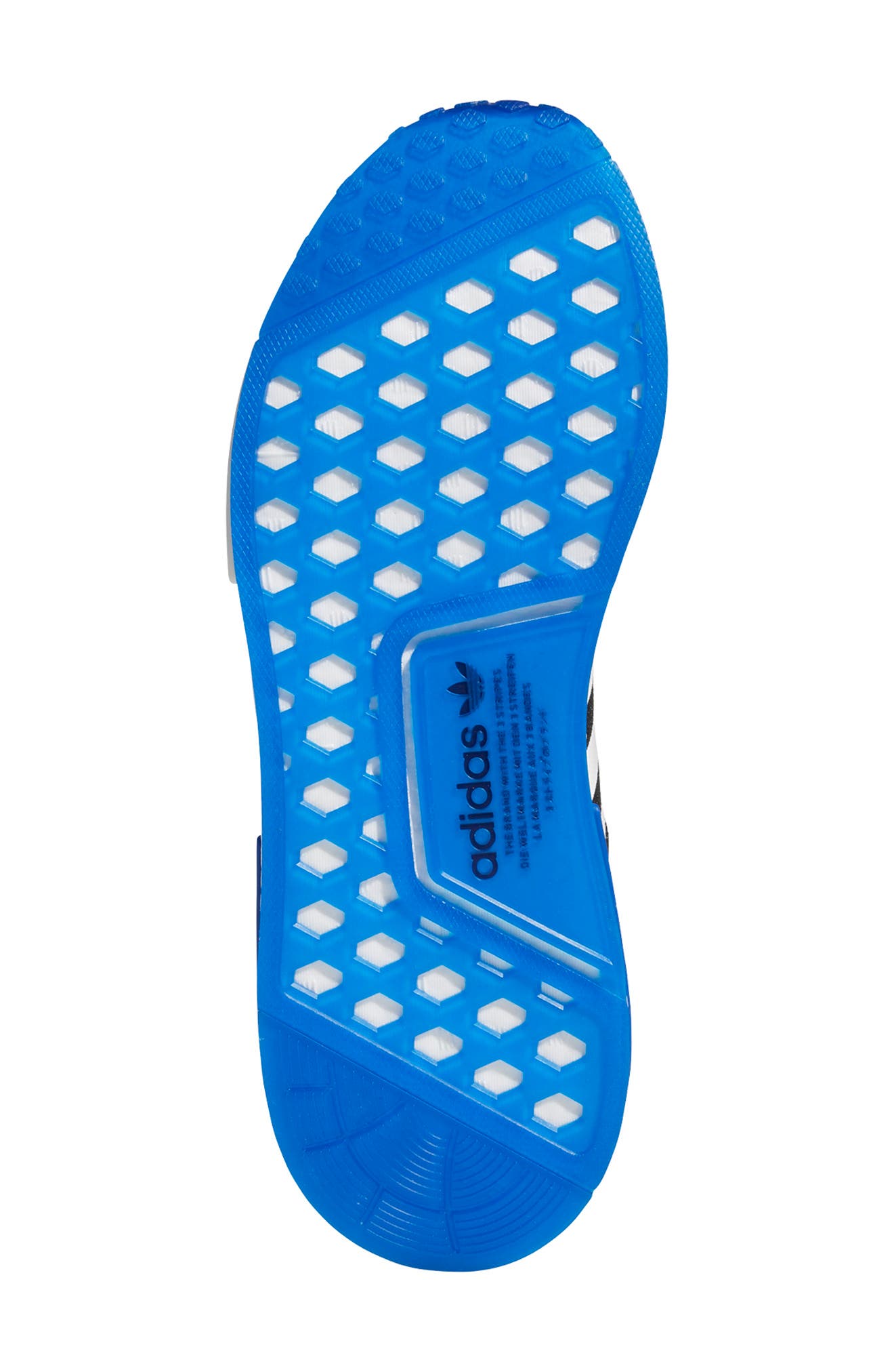 adidas NMD R1 Primeblue Sneaker, Alternate, color, 