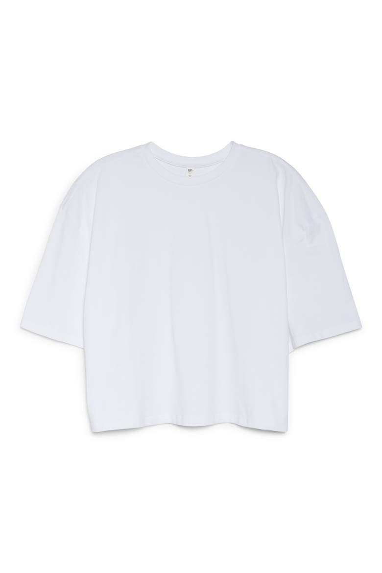 Cool Girl Crop T-Shirt, Alternate, color, WHITE