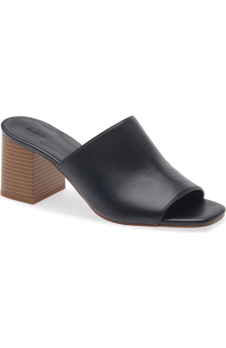 NORDSTROM RACK Lacey Block Heel Sandal, Main, color, Black