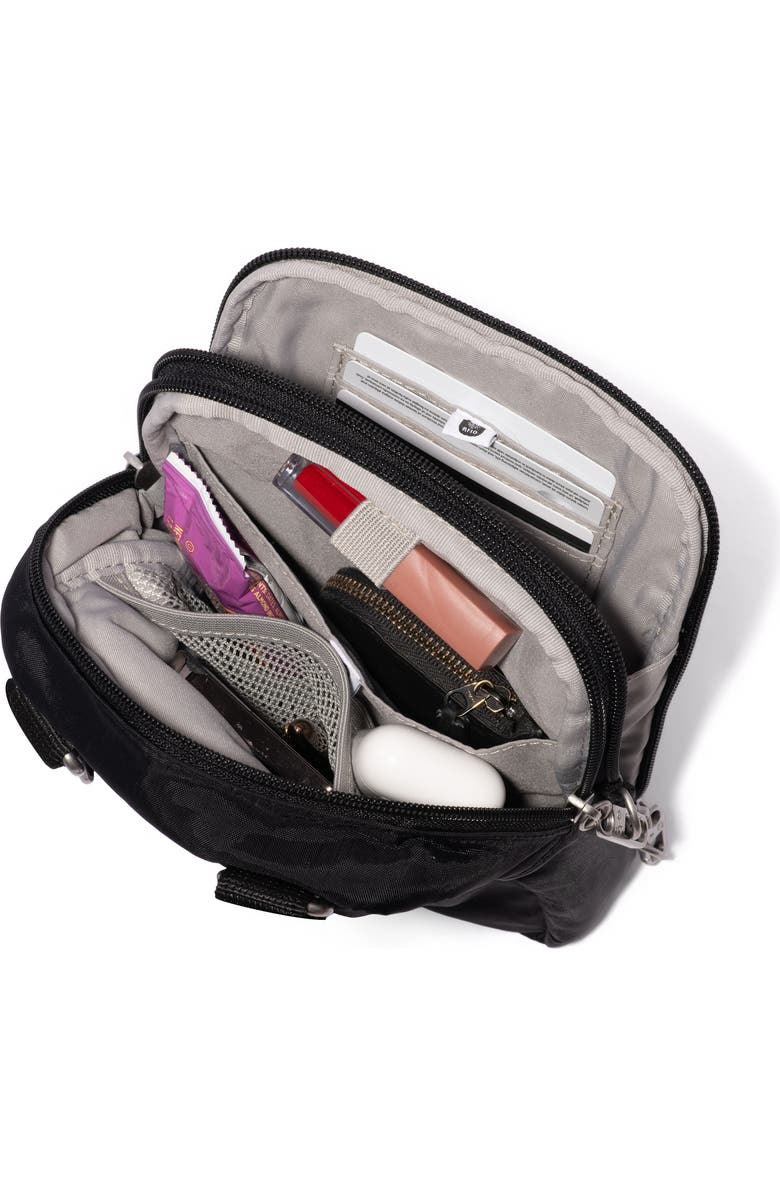 BAGGALLINI Securtex Anti-Theft Mini Everything Crossbody, Alternate, color, Black