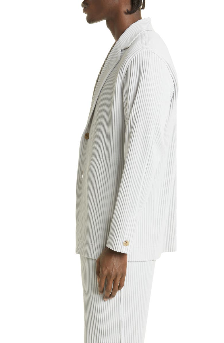 Homme Plissé Issey Miyake Basics Pleated Blazer, Alternate, color, 