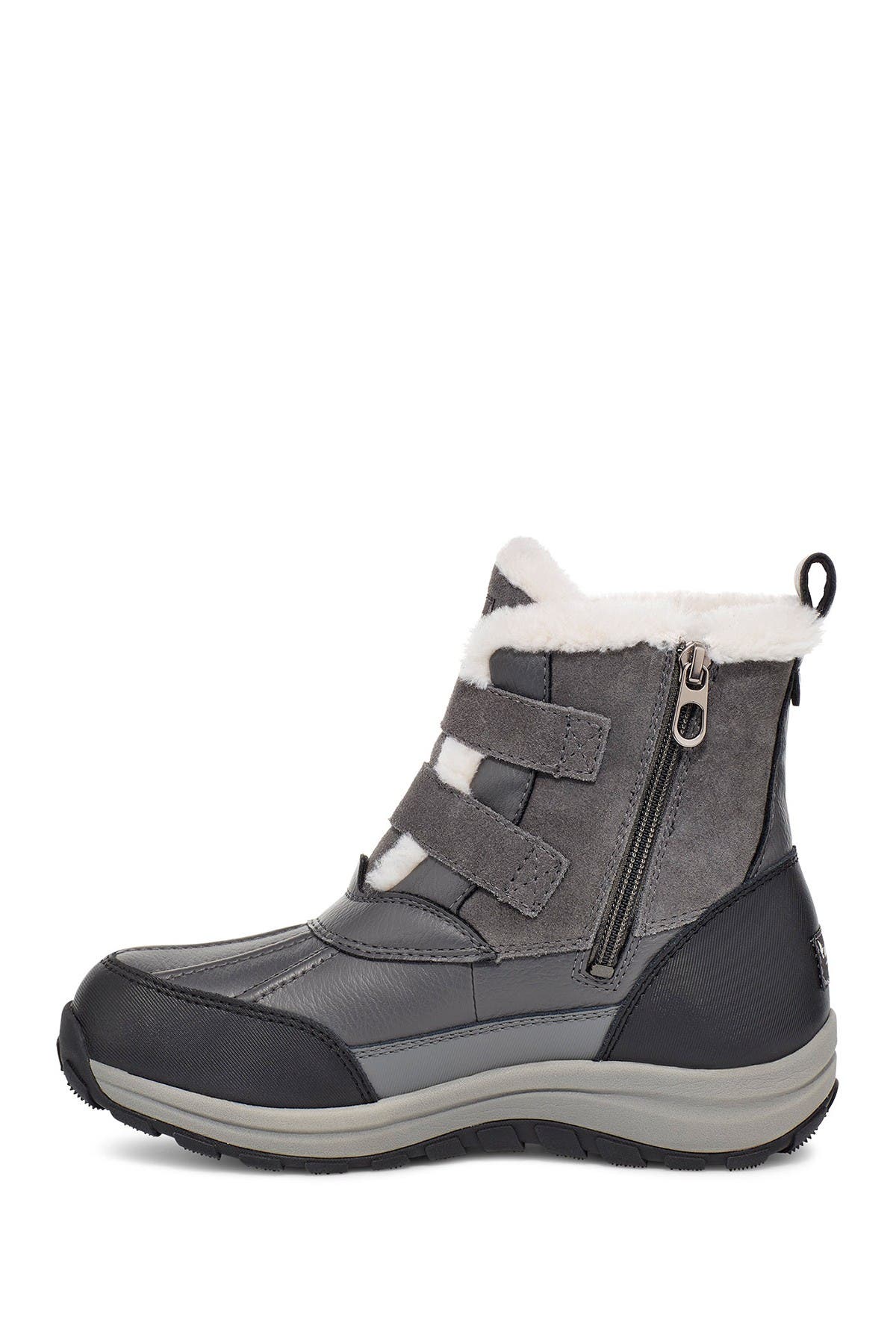 KOOLABURRA BY UGG Imree Moto Boot, Alternate, color, STONE GREY