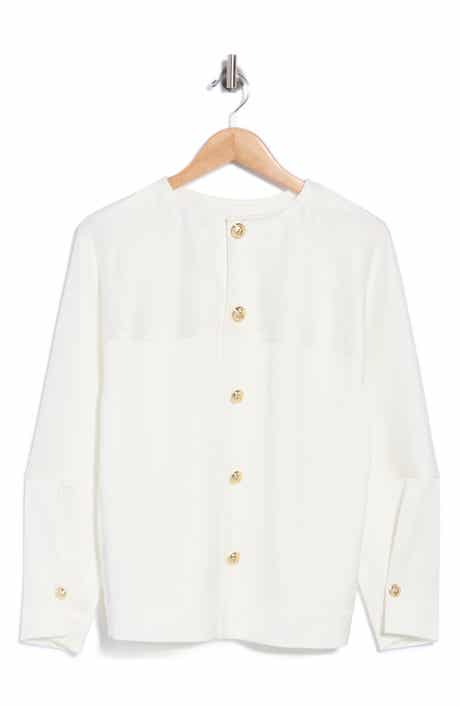 Natalia Button Back Satin Top