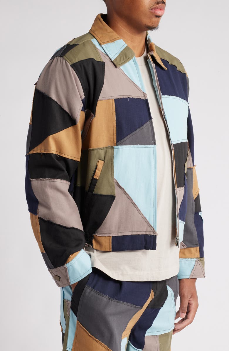 JUNGLES Offcuts Patchwork Jacket, Alternate, color, 