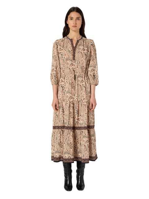 Lyna Flowing Midi Dress