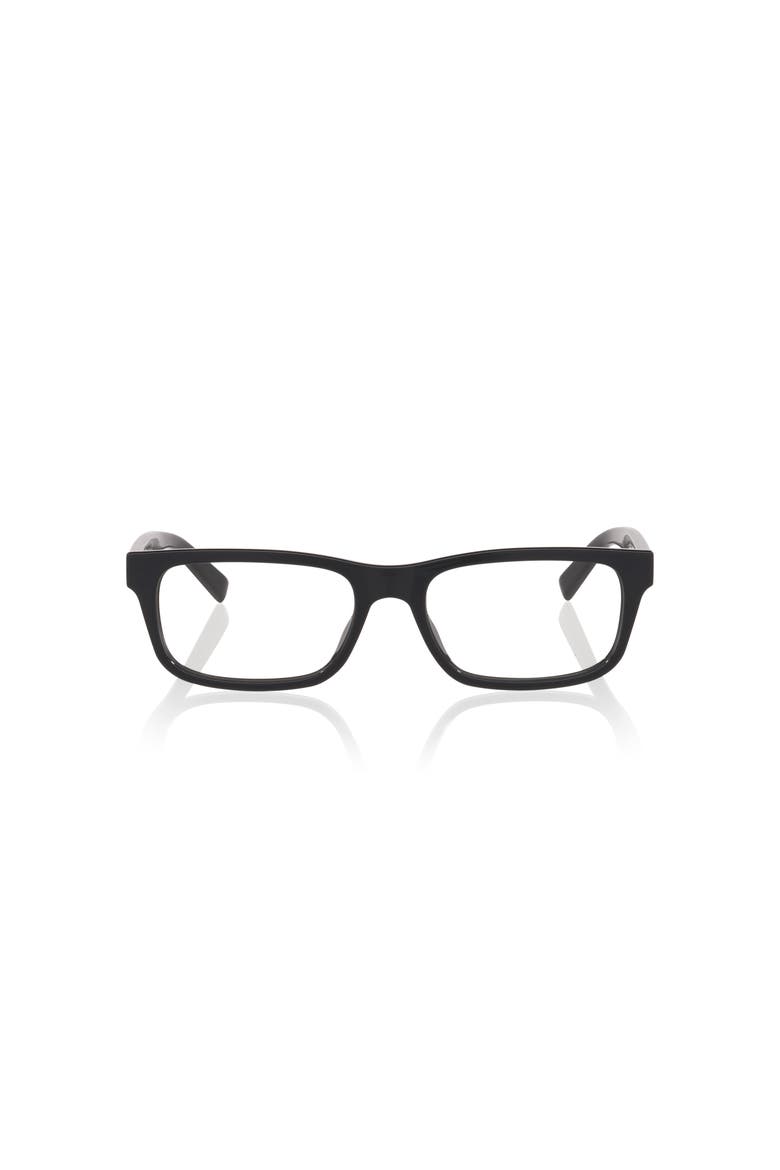 56mm Rectangle optical glasses, Alternate, color, Blue