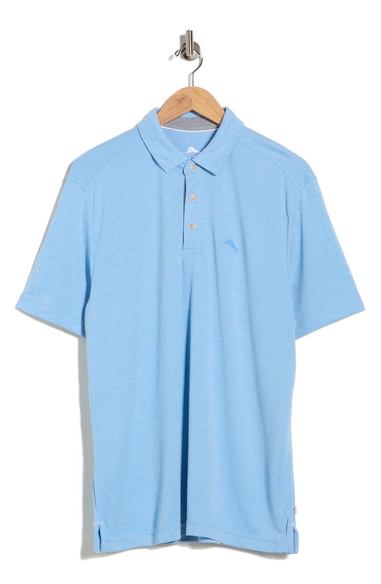 Tommy Bahama Tranquil Bay Knit Polo, Alternate, color, Chambray Blue