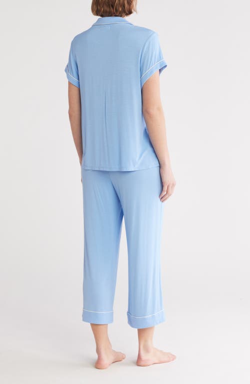 Nordstrom Rack Tranquility Cropped Pajamas In Blue Azurine