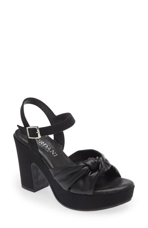 Lola Knotted Platform Sandal (Women)