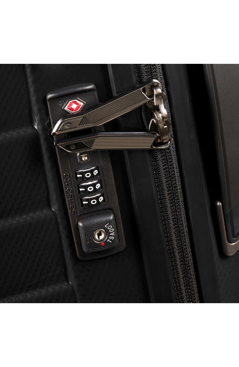 Samsonite Proxis Large Hardside TSA Friendly Spinner, Alternate, color, Black