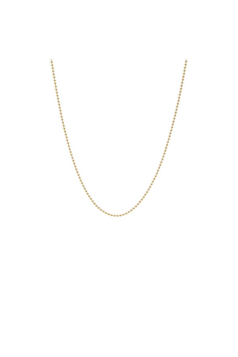 Ball Chain Link Necklace 14K, Main, color, 14K Gold - 18 Inch