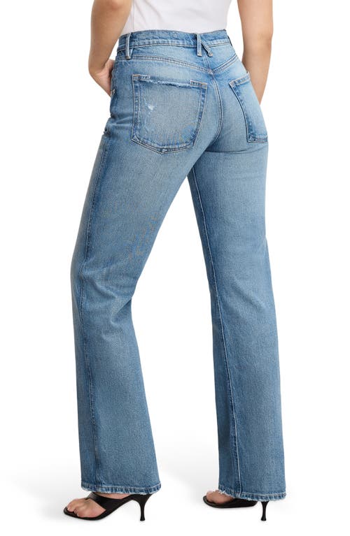 Good American Good Standard Bootcut Jeans In Blue