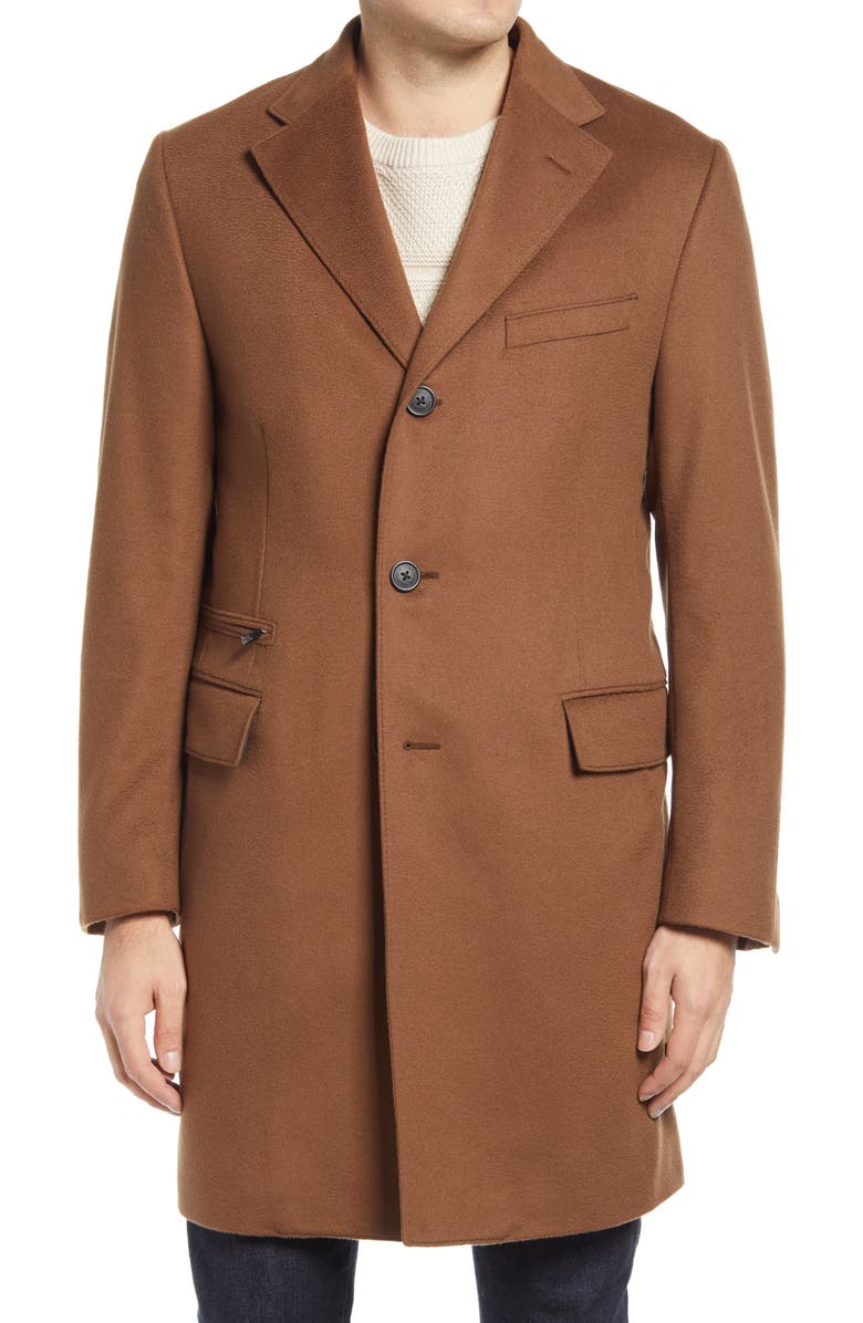 Corneliani Men's Vicuna Wool Overcoat, Alternate, color,