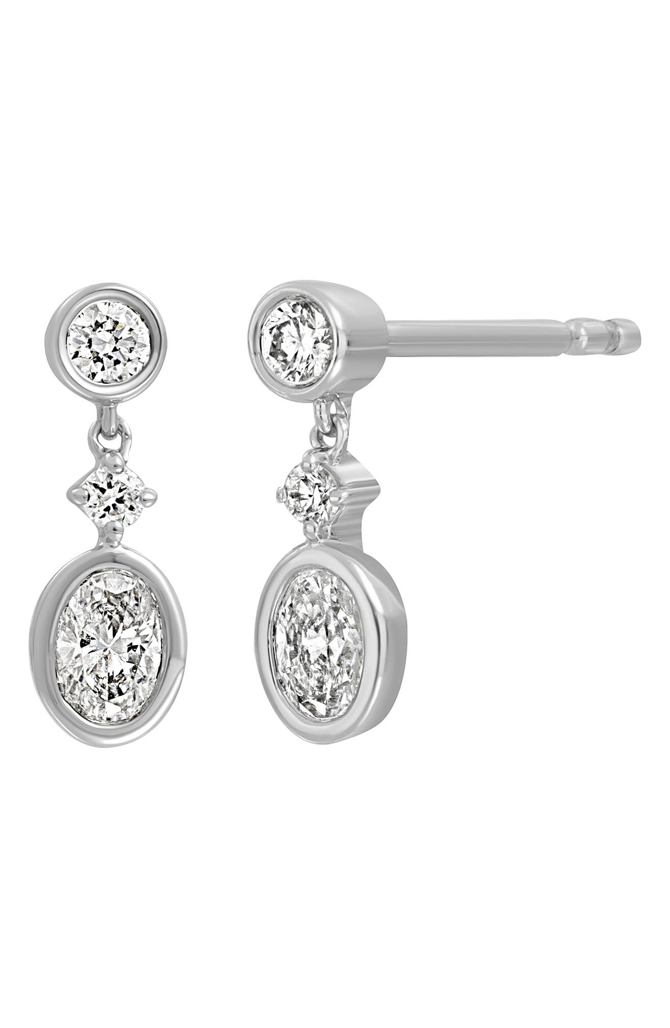 Bony Levy Monaco Diamond Drop Earrings
