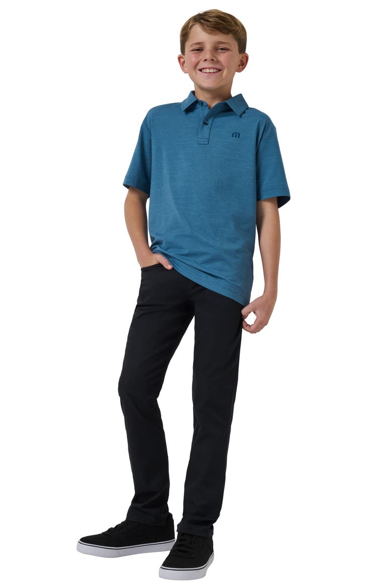 Kids' Open to Close Stretch Pants, Alternate, color, BLACK