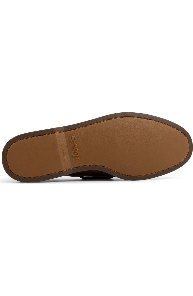 Sperry Authentic Original<sup>™</sup> 2-Eye Cross Lace Boat Shoe, Alternate, color, Medium Brown