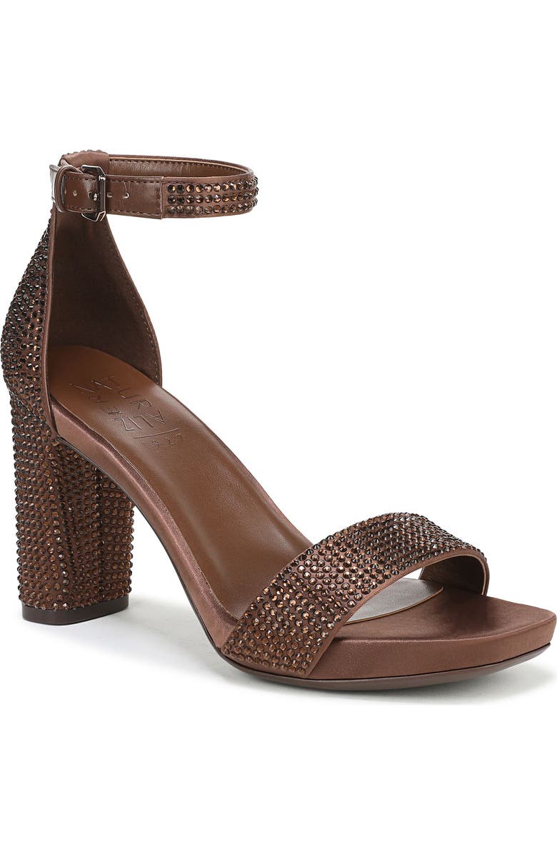 Naturalizer Joy Ankle Strap Sandal, Main, color, Cocoa Brown