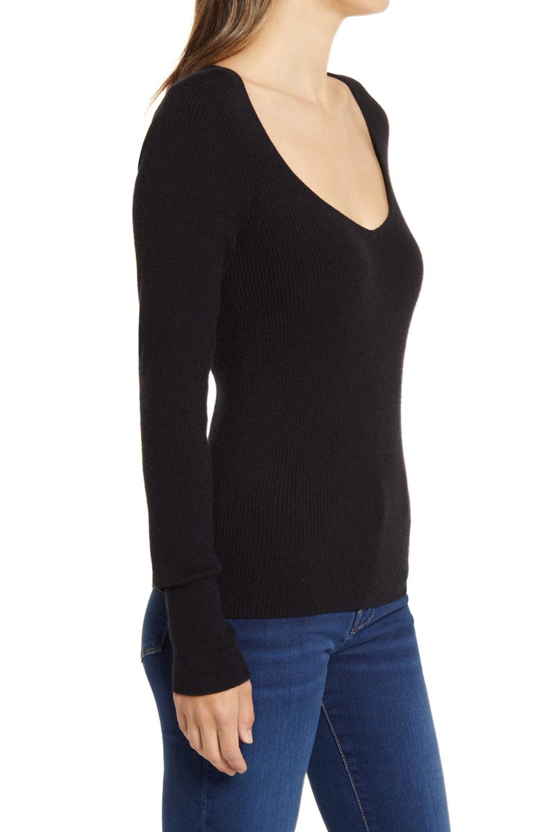 Halogen<sup>®</sup> Rib Sweater, Alternate, color,