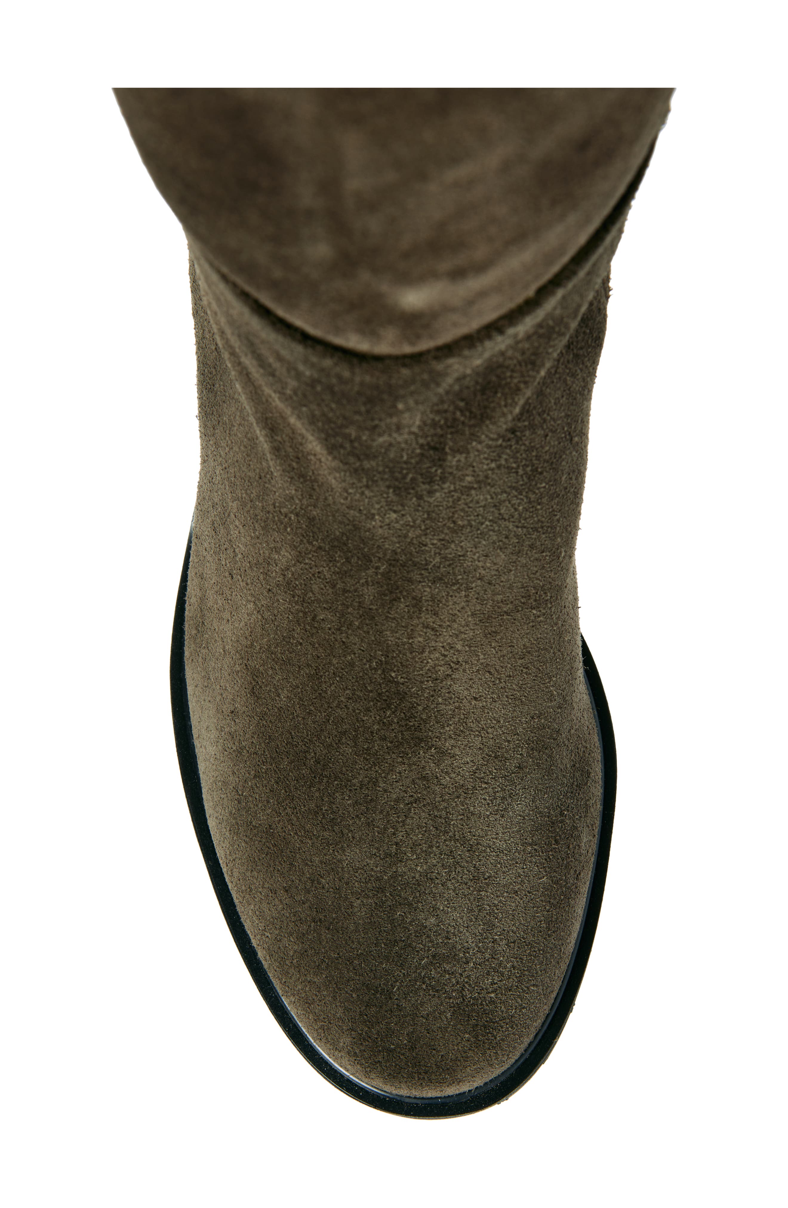 Chocolat Blu Ninna Knee High Boot, Alternate, color, Olive Suede