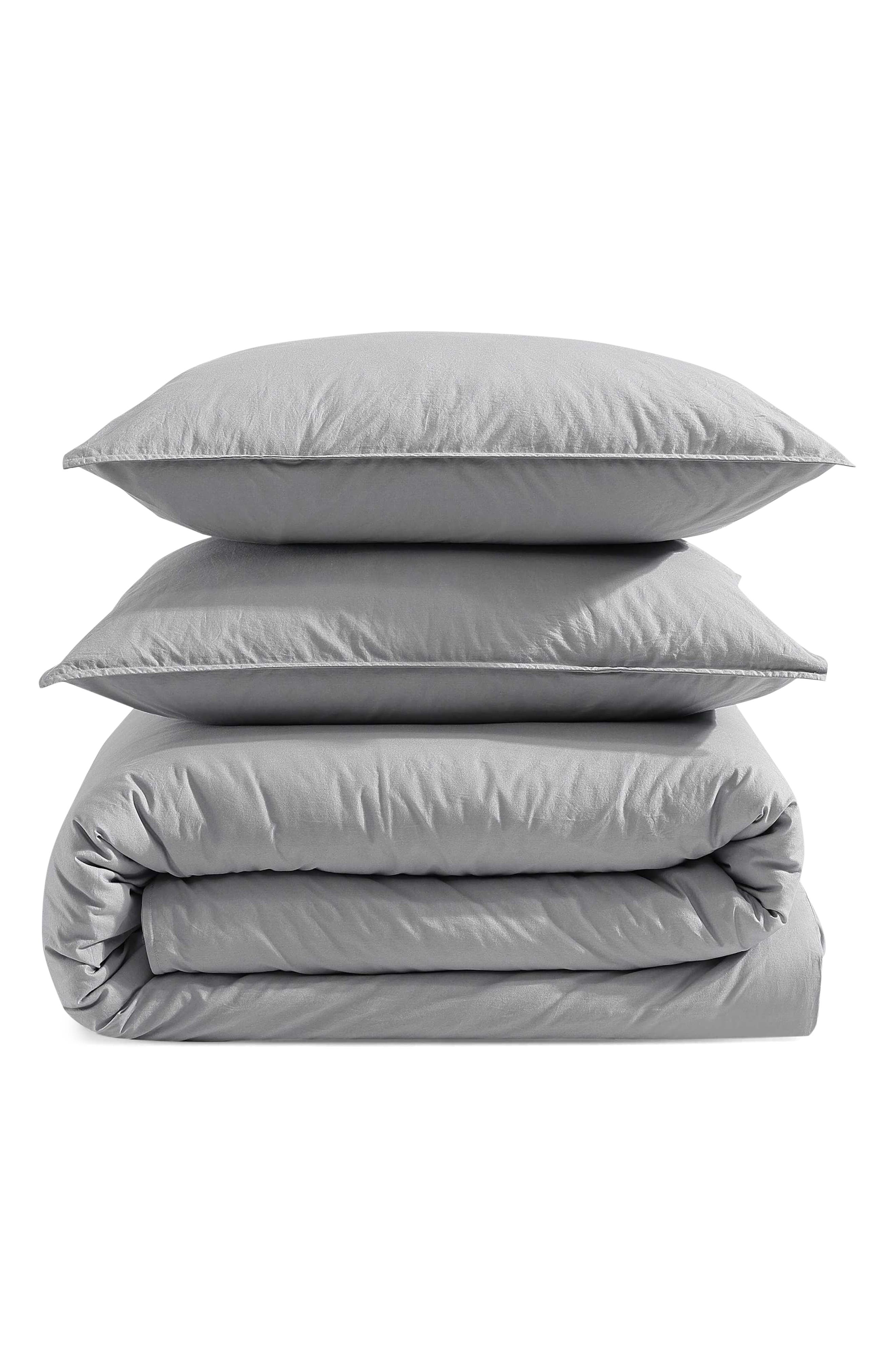 Calvin Klein Washed Percale Comforter & Shams - Thumbnail 3