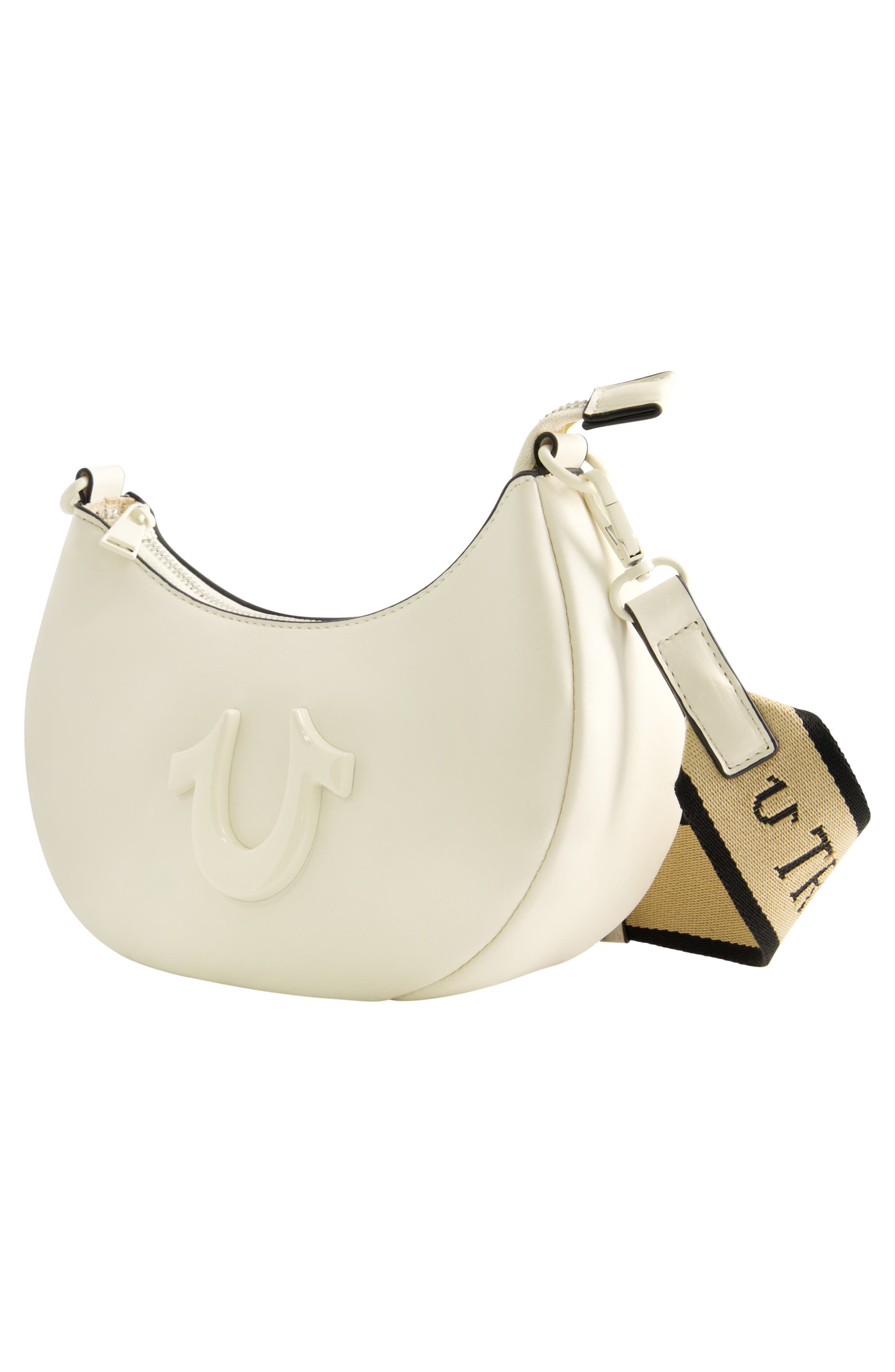 Horseshoe Shoulder Bag, Alternate, color, IVORY