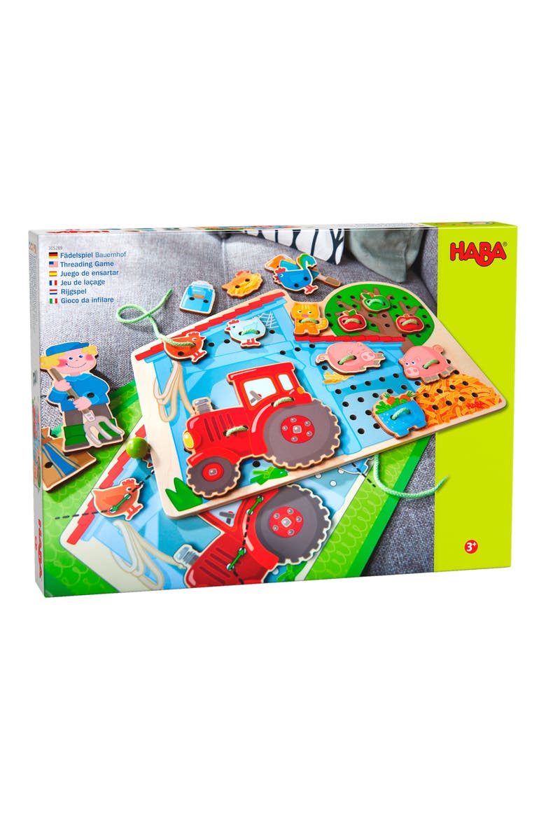 Threading & Lacing Game, Alternate, color, MULTI
