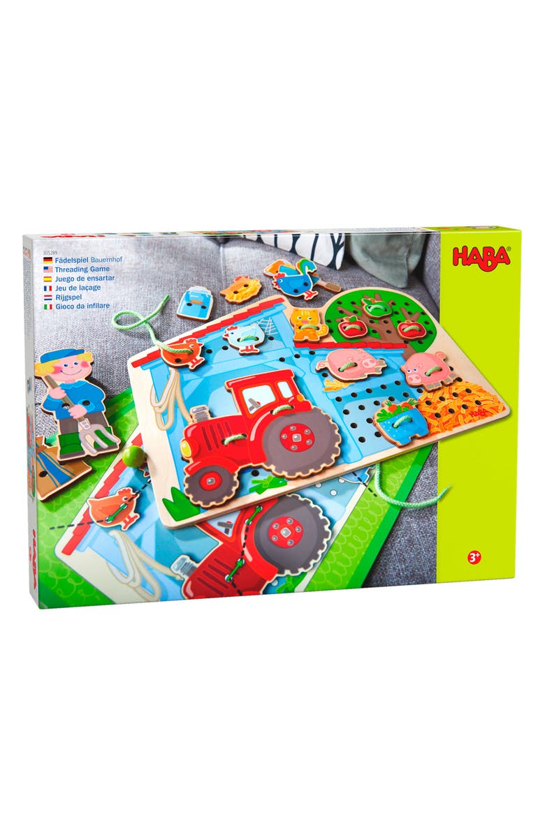 HABA Threading & Lacing Game, Alternate, color,