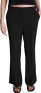 Kenneth Cole Luxe Twill Flare Pants
