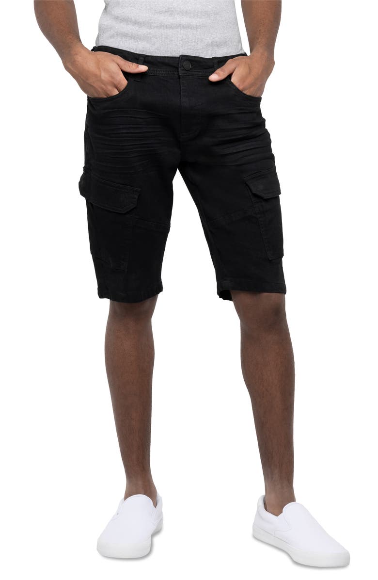 XRAY Denim Cargo Shorts, Main, color, 