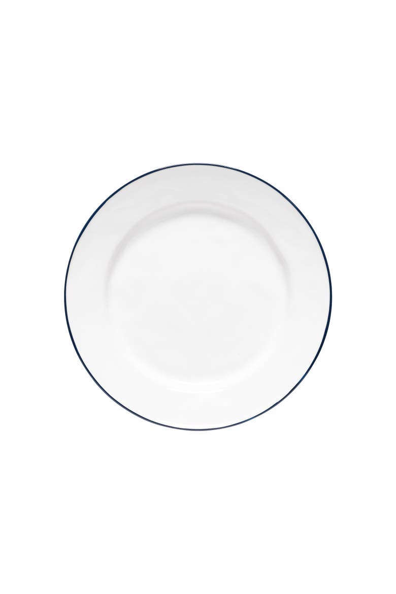 Beja Set/6 dinner plates, Main, color, White & blue