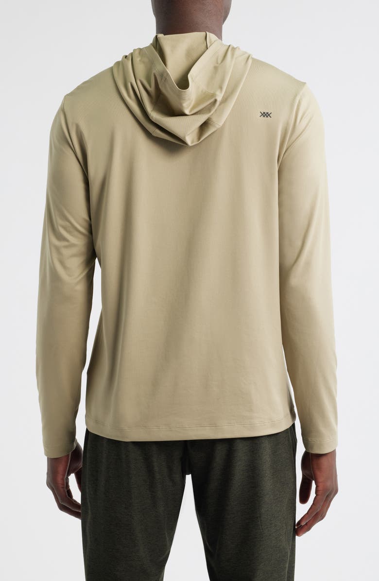 Rhone Base Train Lightweight Hoodie, Alternate, color, Toasted Sesame
