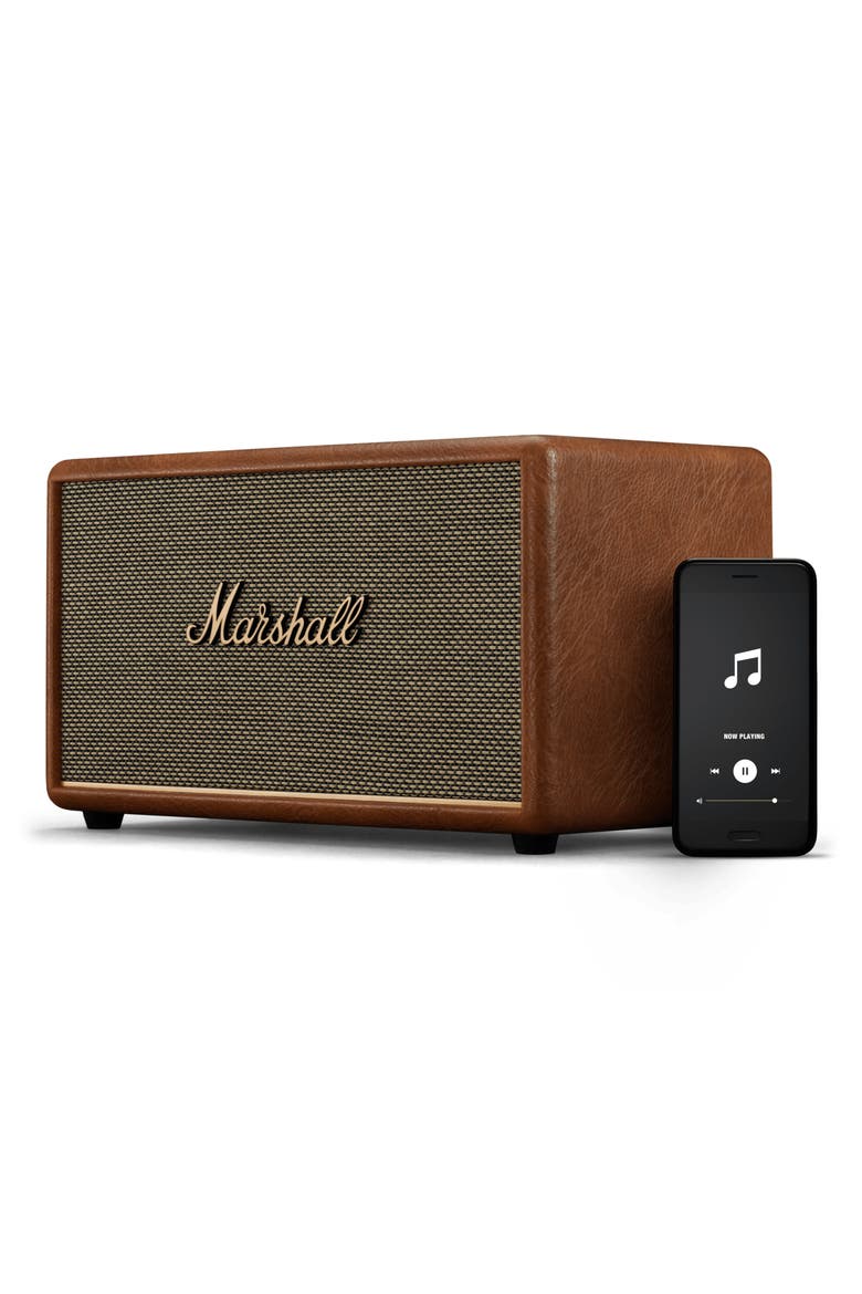 Stanmore III Bluetooth® Speaker, Alternate, color, BROWN