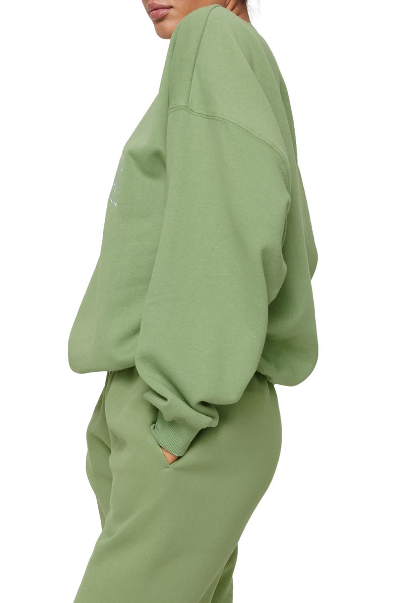 Princess Polly Oversize Logo Sweatshirt, Alternate, color, 