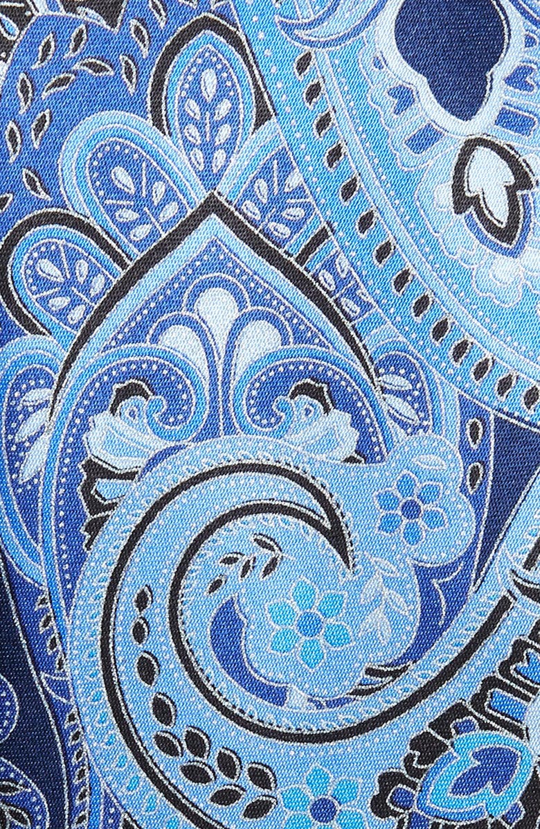 ZEGNA Ermenegildo Zegna Paisley Silk Tie, Alternate, color, 
