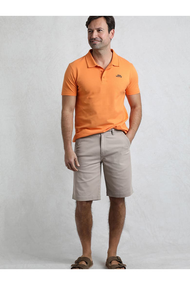 Rayburn Flat Front Shorts, Alternate, color, Flint Stone